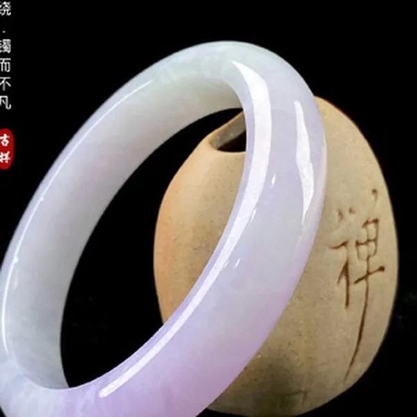 Grade-A Jadeite Bangle - Lavender